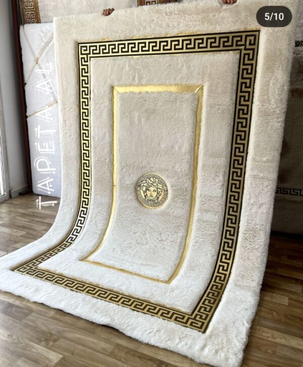 LUX GOLD&WHITE CARPET